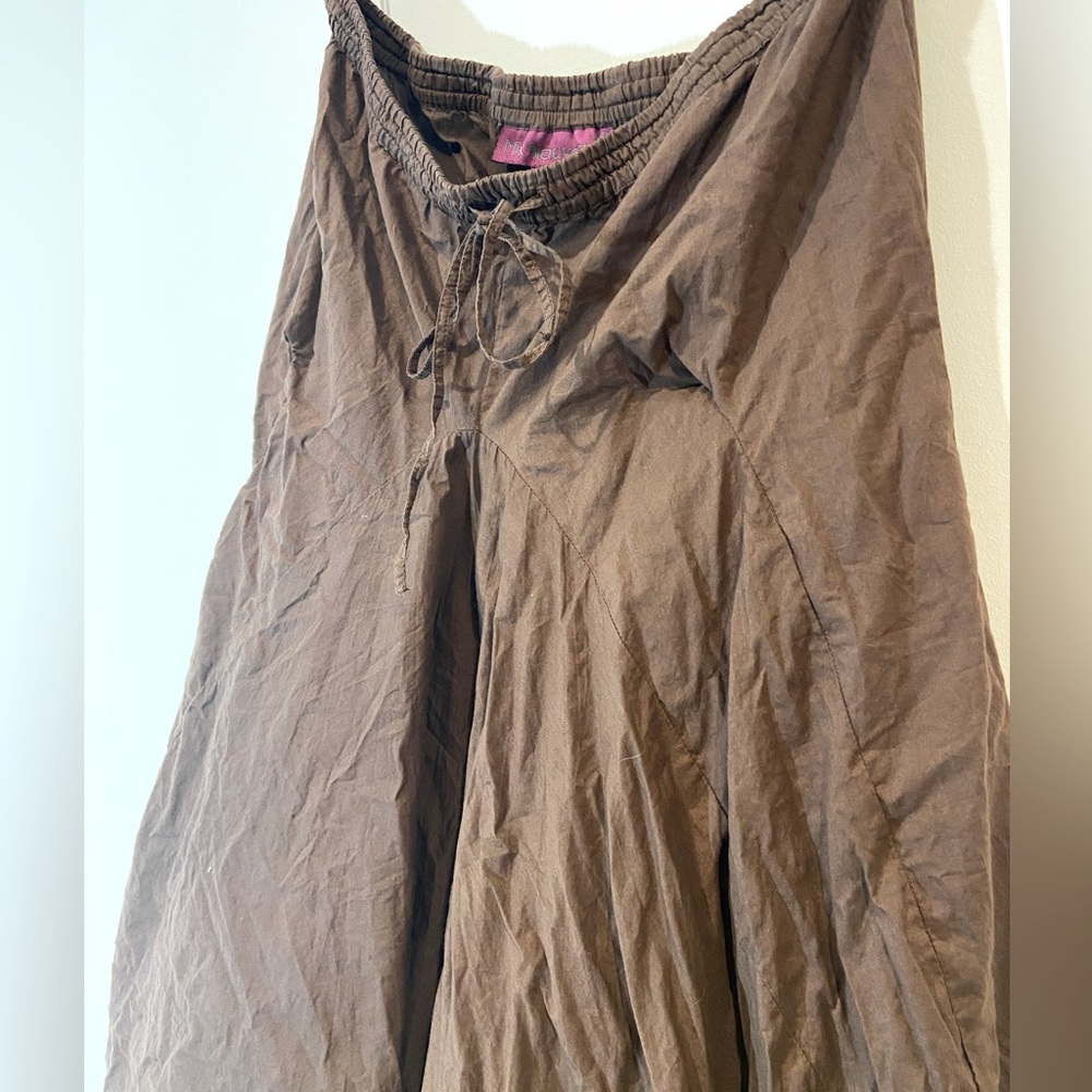 Brown Maxi Skirt